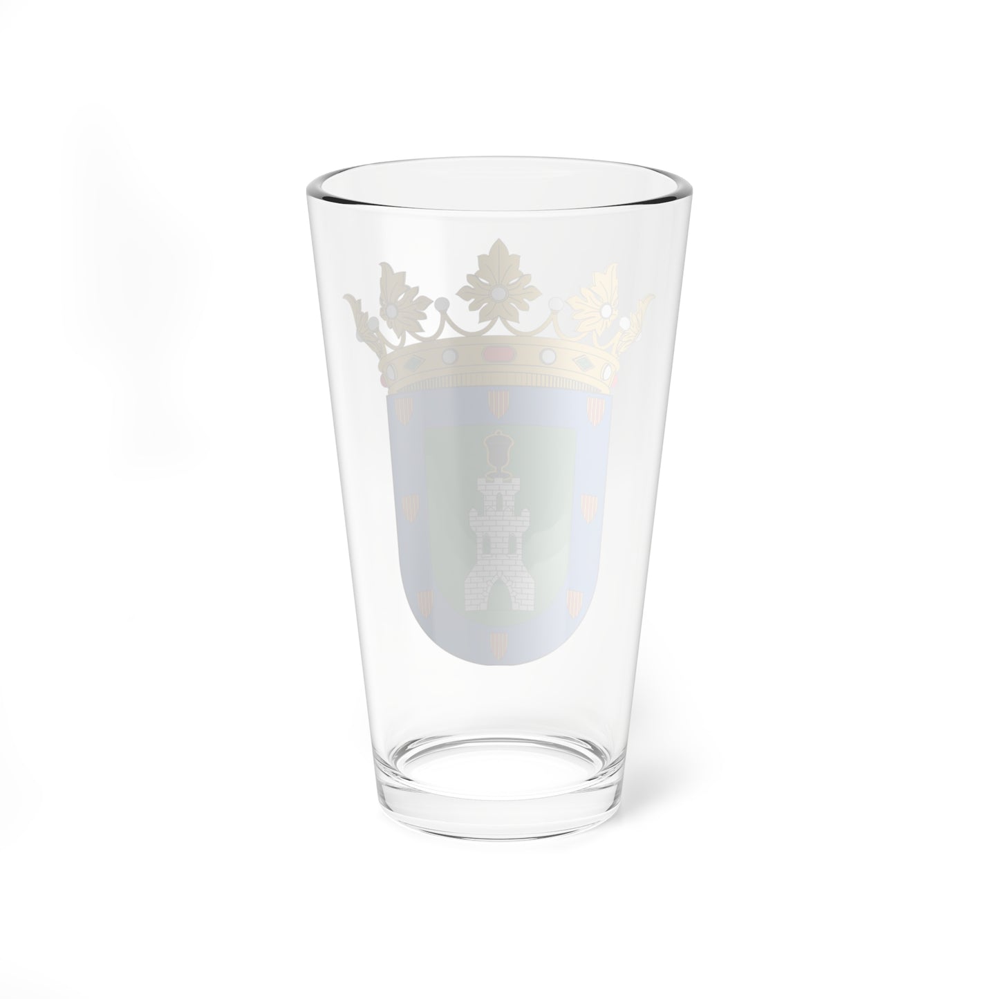 Escudo de Castejón de Alarba (Spain) (Coat of Arms) Pint Glass 16oz