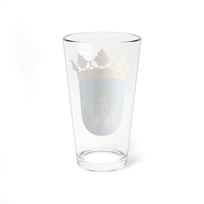 Escudo de Castejón de Alarba (Spain) (Coat of Arms) Pint Glass 16oz