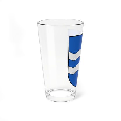 Nesslau-blazon (Switzerland) (Coat of Arms) Pint Glass 16oz