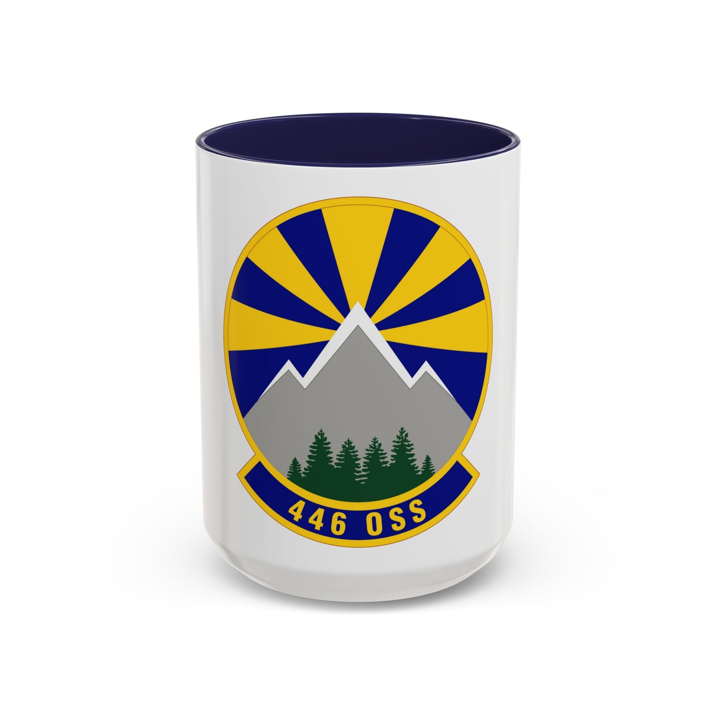 446 Operations Support Squadron (U.S. Air Force) Accent Coffee Mug