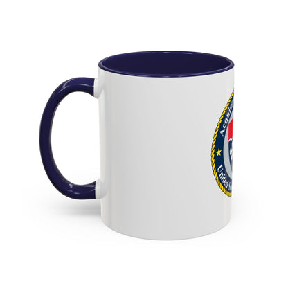 USCG Acquisition Directorate (U.S. Coast Guard) Accent Coffee Mug