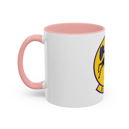 818th Global Mobility Squadron (U.S. Air Force) Accent Coffee Mug