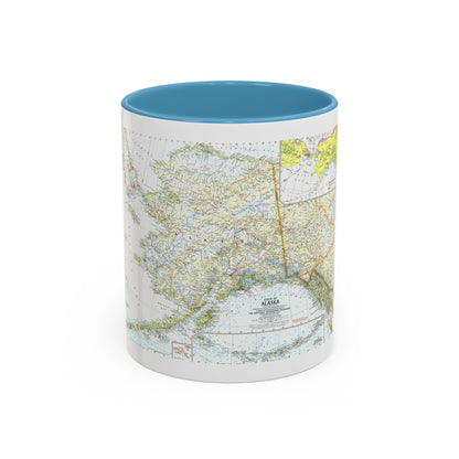 USA - Alaska (1959) (Map) Accent Coffee Mug