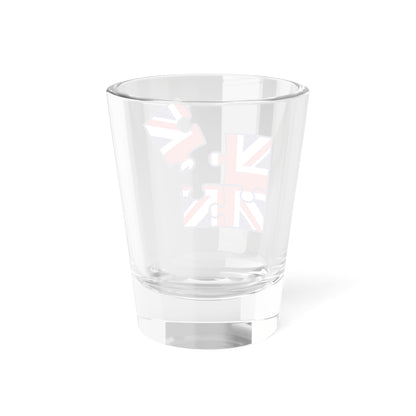 UK flag jigsaw (United Kingdom) Shot Glass 1.5oz