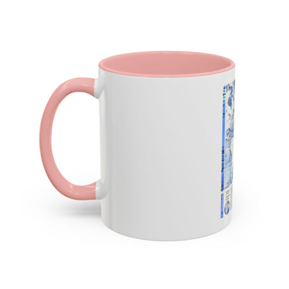 Atlantic Ocean (1990) (Map) Accent Coffee Mug