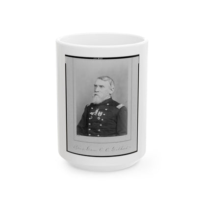 Brig. Gen. C.C. Gilbert (U.S. Civil War) White Coffee Mug