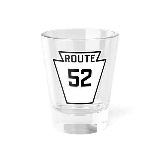 PA-52 1926 (Pennsylvania) (Road Sign) Shot Glass 1.5oz