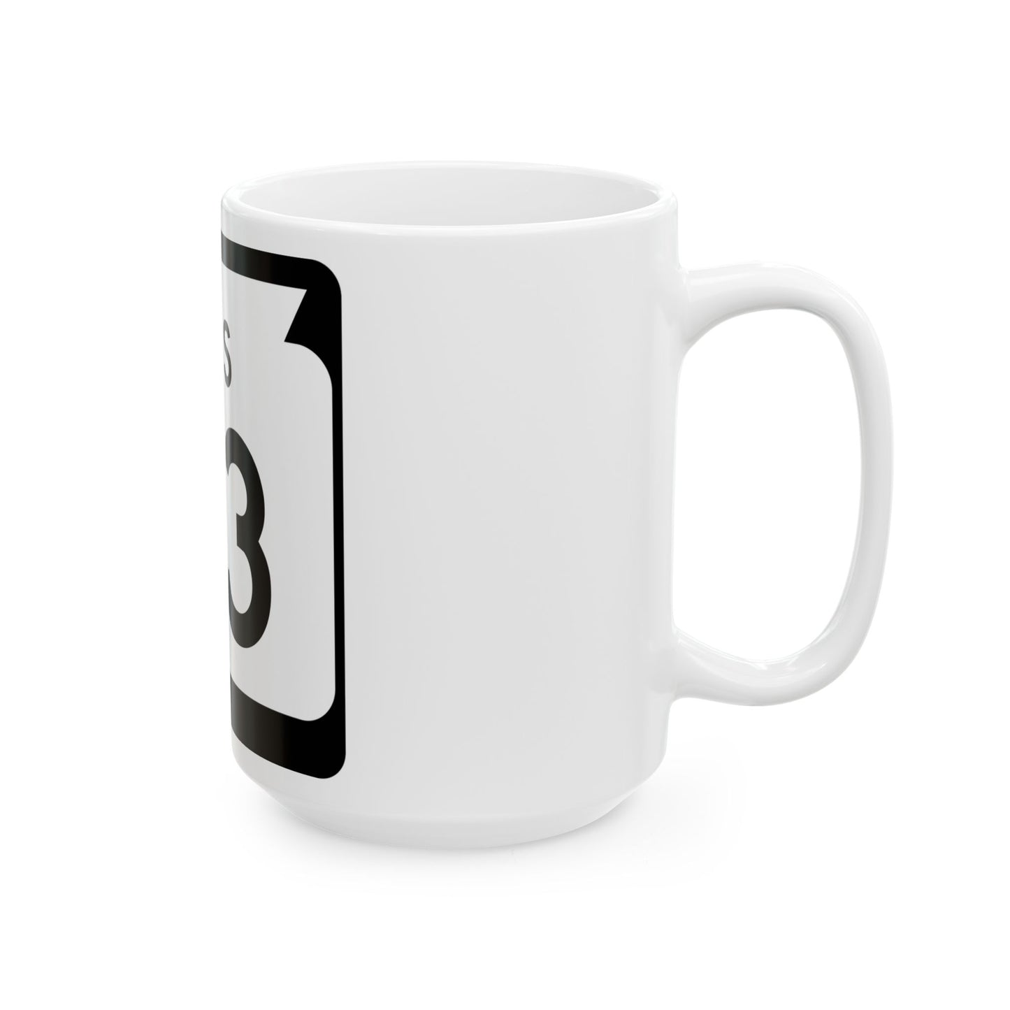 WIS 43 1970 (Wisconsin) (Road Sign) White Coffee Mug-Go Mug Yourself