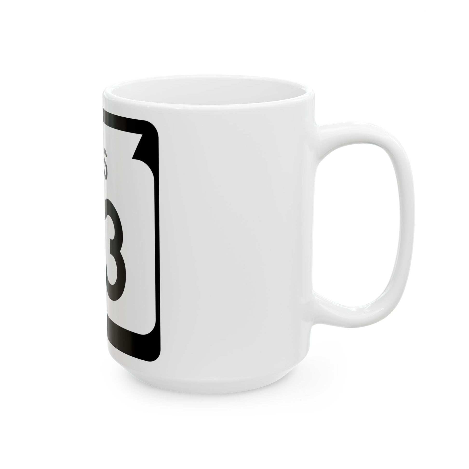 WIS 43 1970 (Wisconsin) (Road Sign) White Coffee Mug-Go Mug Yourself