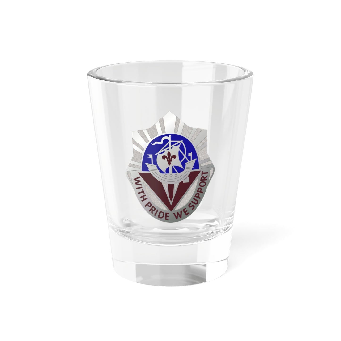 55 Surgical Hospital (U.S. Army) Shot Glass 1.5oz