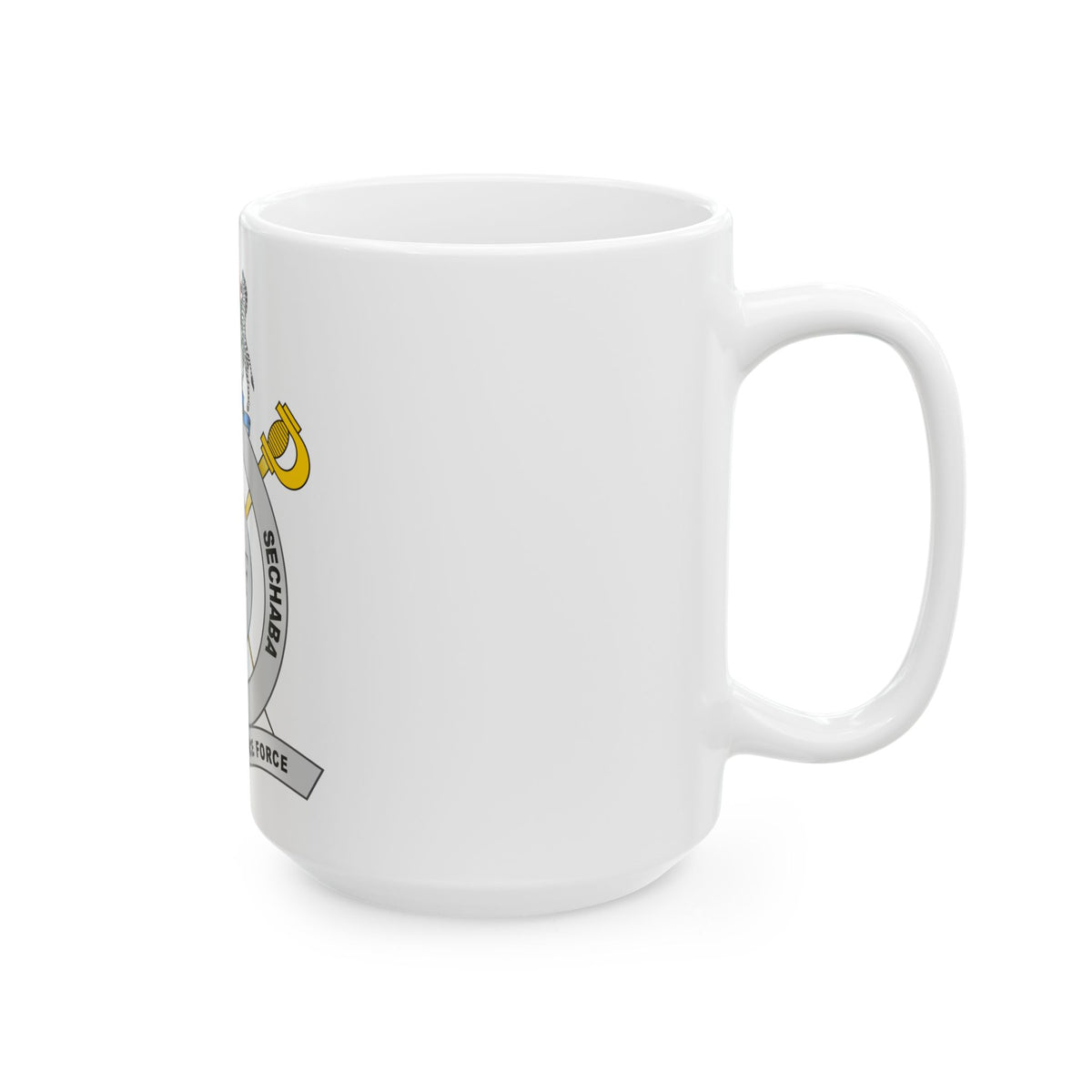 Botswana Defence Force - White Coffee Mug