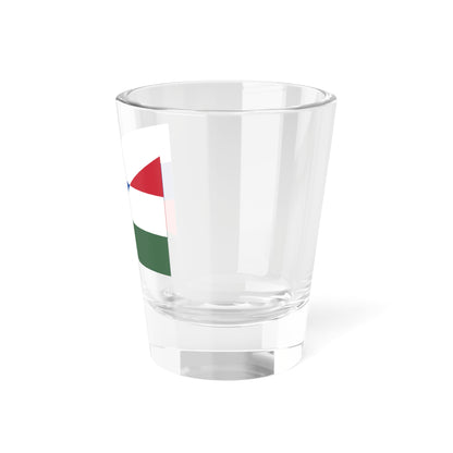 Flag of Slovakia and Hungary (Hungary) Shot Glass 1.5oz