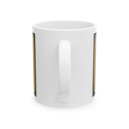 A Rebel Soldier, Killed In The Trenches Before Petersburgh (I.E. Petersburg) ... (U.S. Civil War) White Coffee Mug