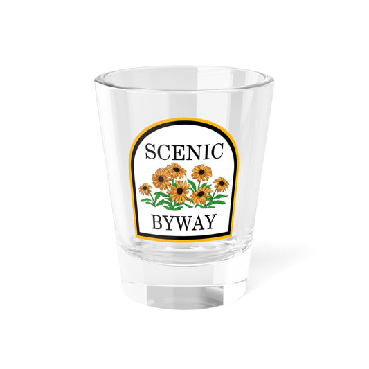 MD scenic byway (Maryland) (Road Sign) Shot Glass 1.5oz