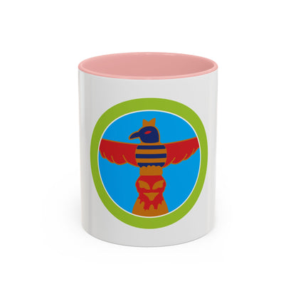 Wood Carving (Boy Scout Merit Badge) Accent Coffee Mug