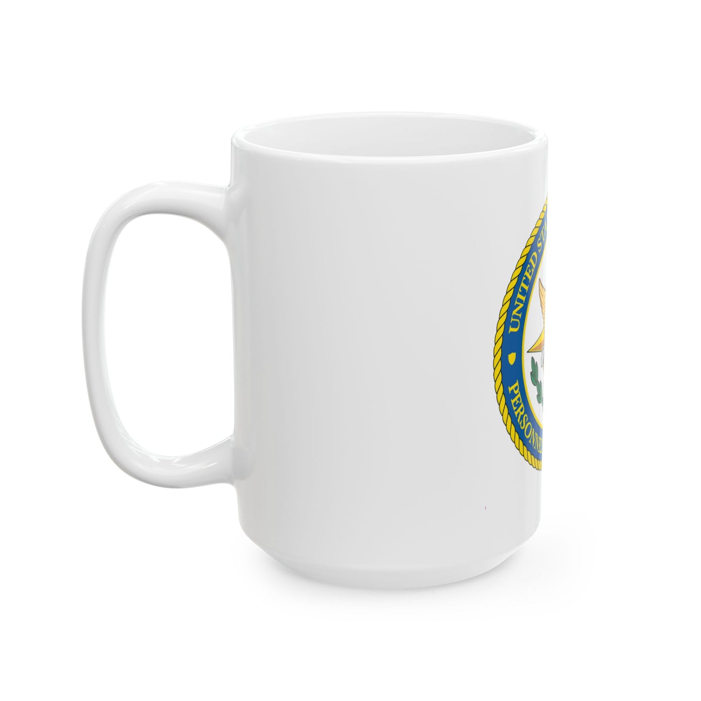 USCG Personnel Service Center (U.S. Coast Guard) White Coffee Mug