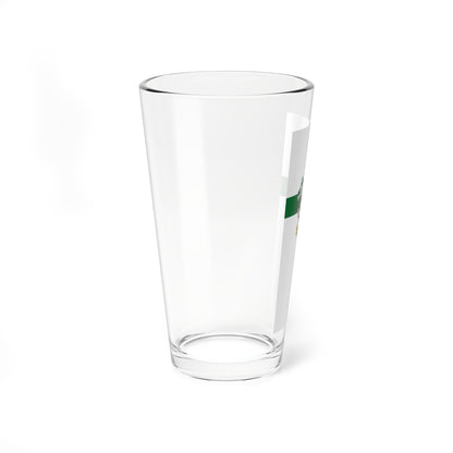 Flag of Magyarmecske (Hungary) Pint Glass 16oz