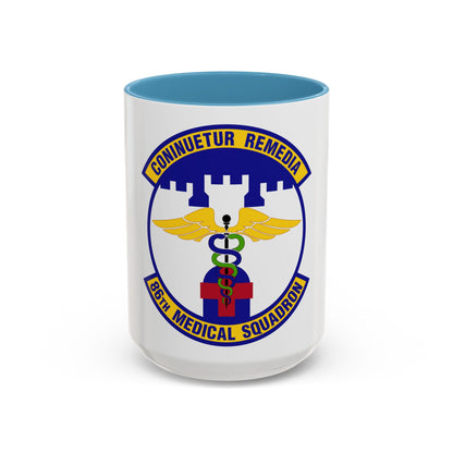 86 Medical Squadron USAFE (U.S. Air Force) Accent Coffee Mug