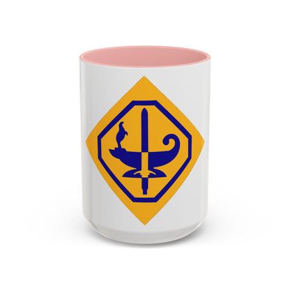 Tasse à café décorative de la division de formation spécialisée de réserve (armée américaine)