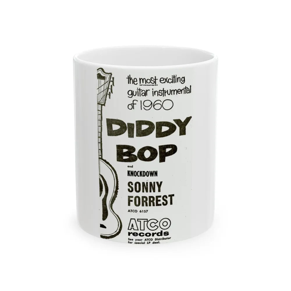 Sonny Forest 1960 (Music Poster) White Coffee Mug-11oz-Go Mug Yourself