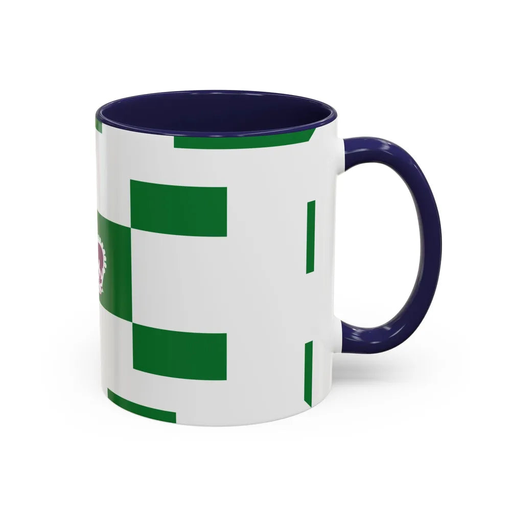 Flag of Charlottetown Canada - Accent Coffee Mug-Go Mug Yourself