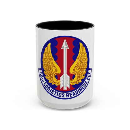 50th Logistics Readiness Flight (U.S. Air Force) Accent Coffee Mug