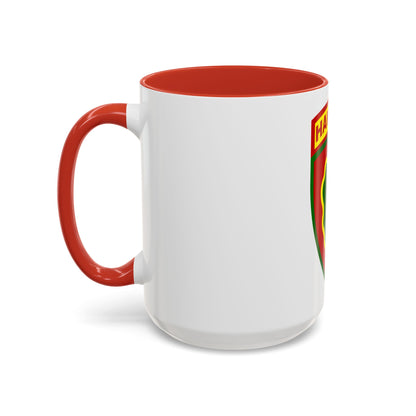 Hawaiian Division (U.S. Army) Accent Coffee Mug