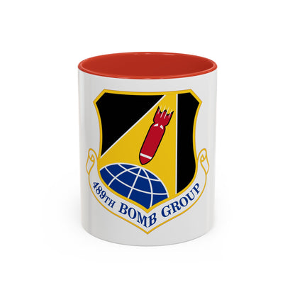 489 Bomb Group AFRC (U.S. Air Force) Accent Coffee Mug