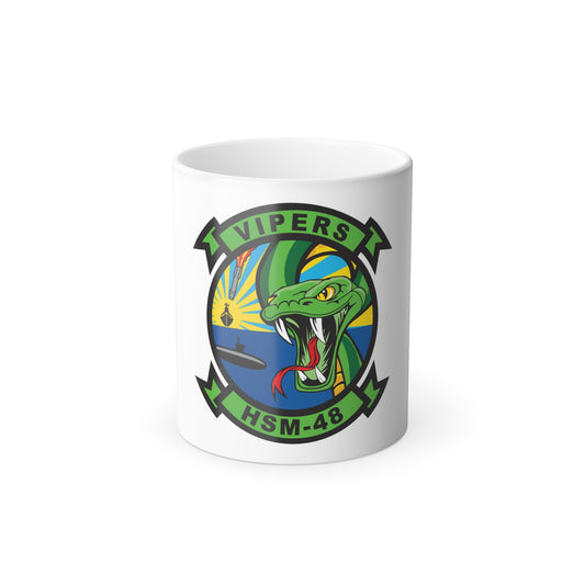 HSM 48 Vipers (U.S. Navy) Color Changing Mug 11oz