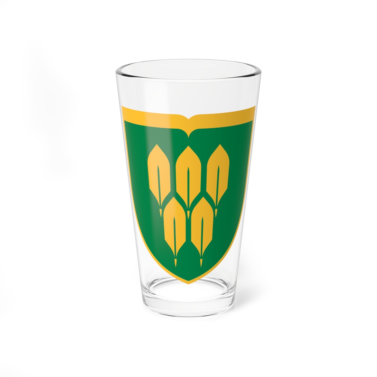 Coat of arms of Žirovnica (Slovenia) (Coat of Arms) Pint Glass 16oz