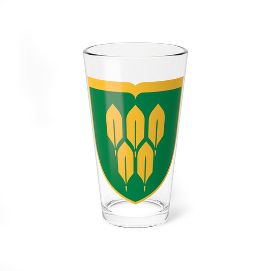 Coat of arms of Žirovnica (Slovenia) (Coat of Arms) Pint Glass 16oz