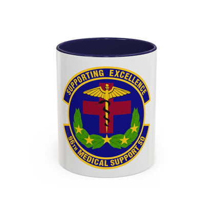 96th Medical Support Squadron (U.S. Air Force) Accent Coffee Mug