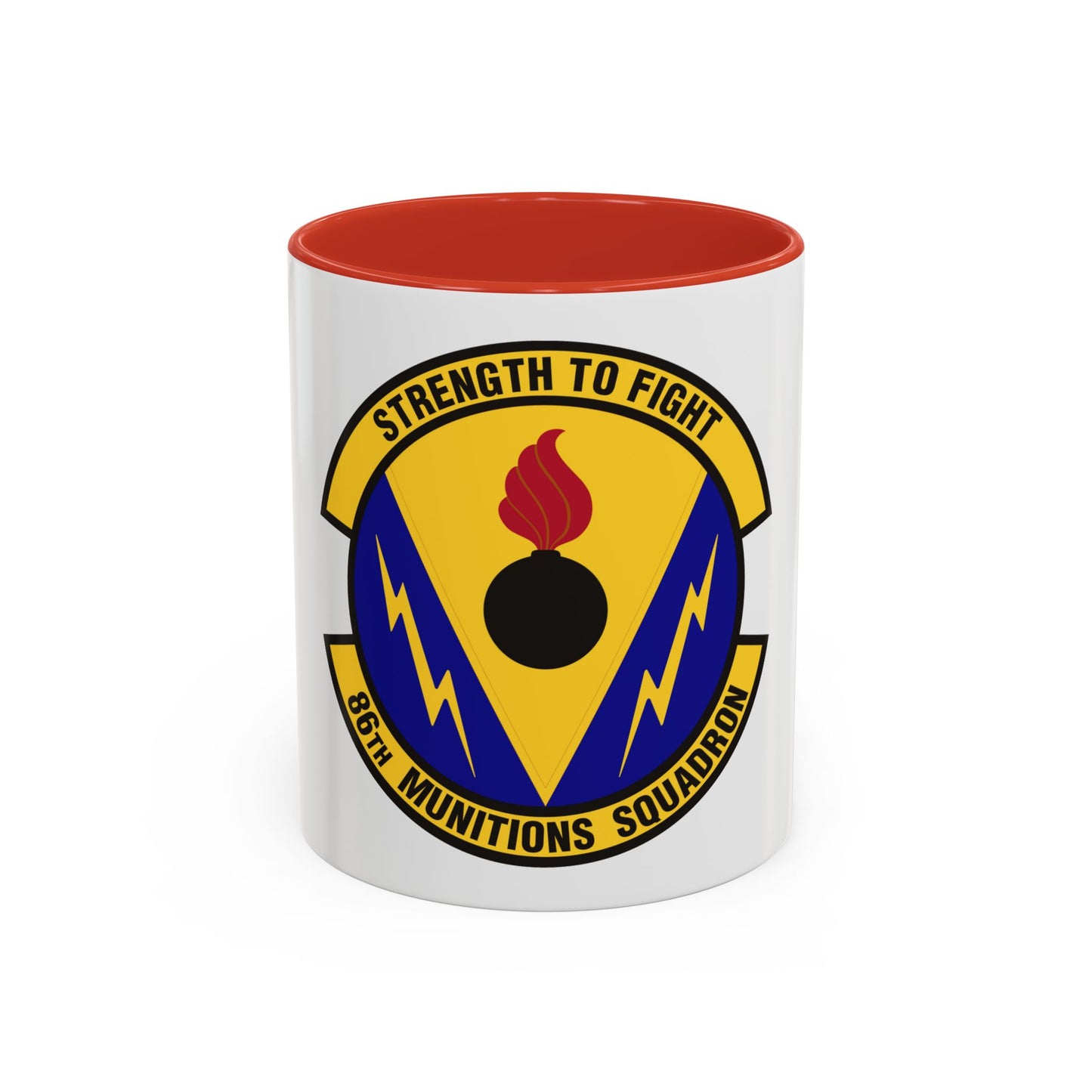 86th Munitions Squadron (U.S. Air Force) Accent Coffee Mug