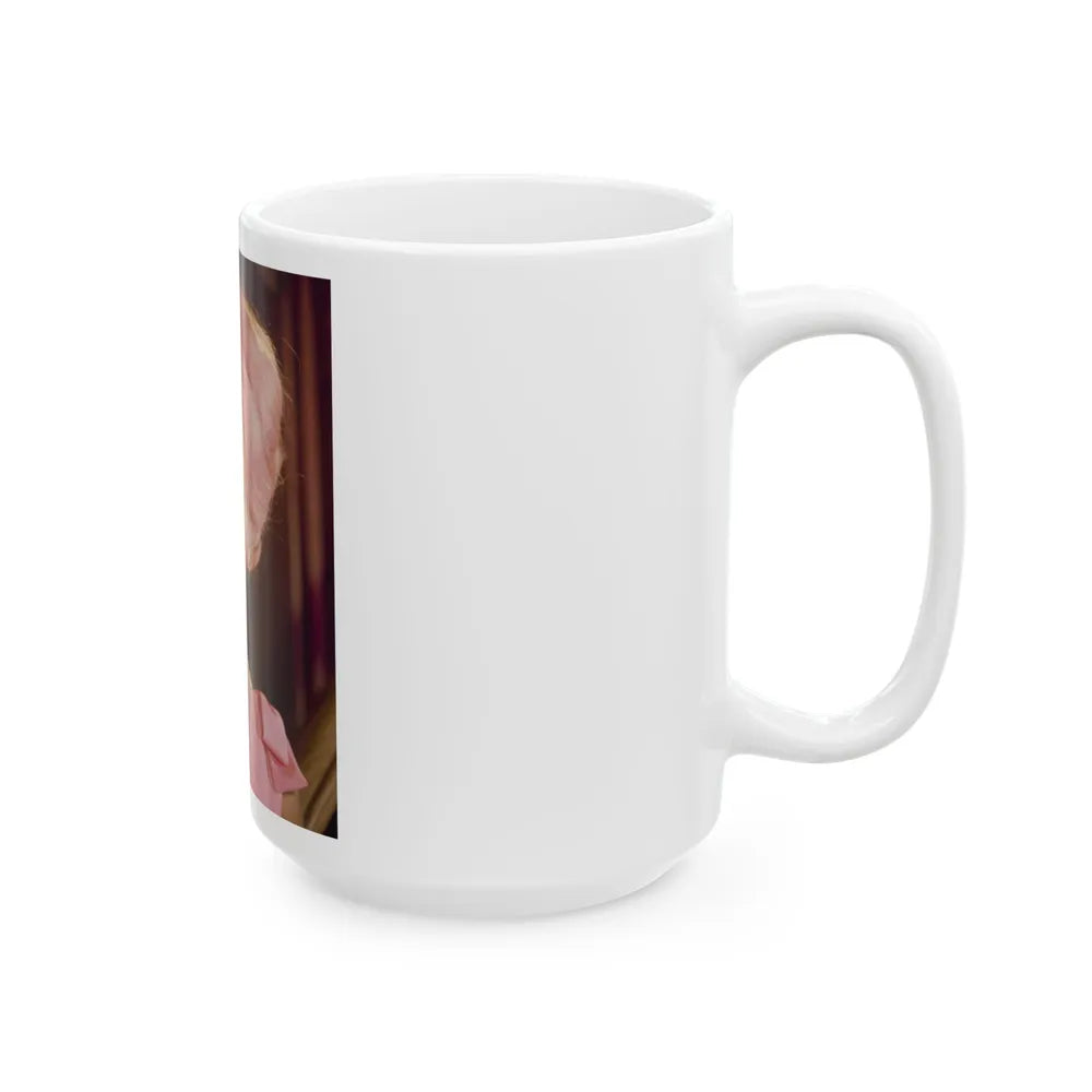 Diane McBaine #23 (Vintage Female Icon) White Coffee Mug-Go Mug Yourself