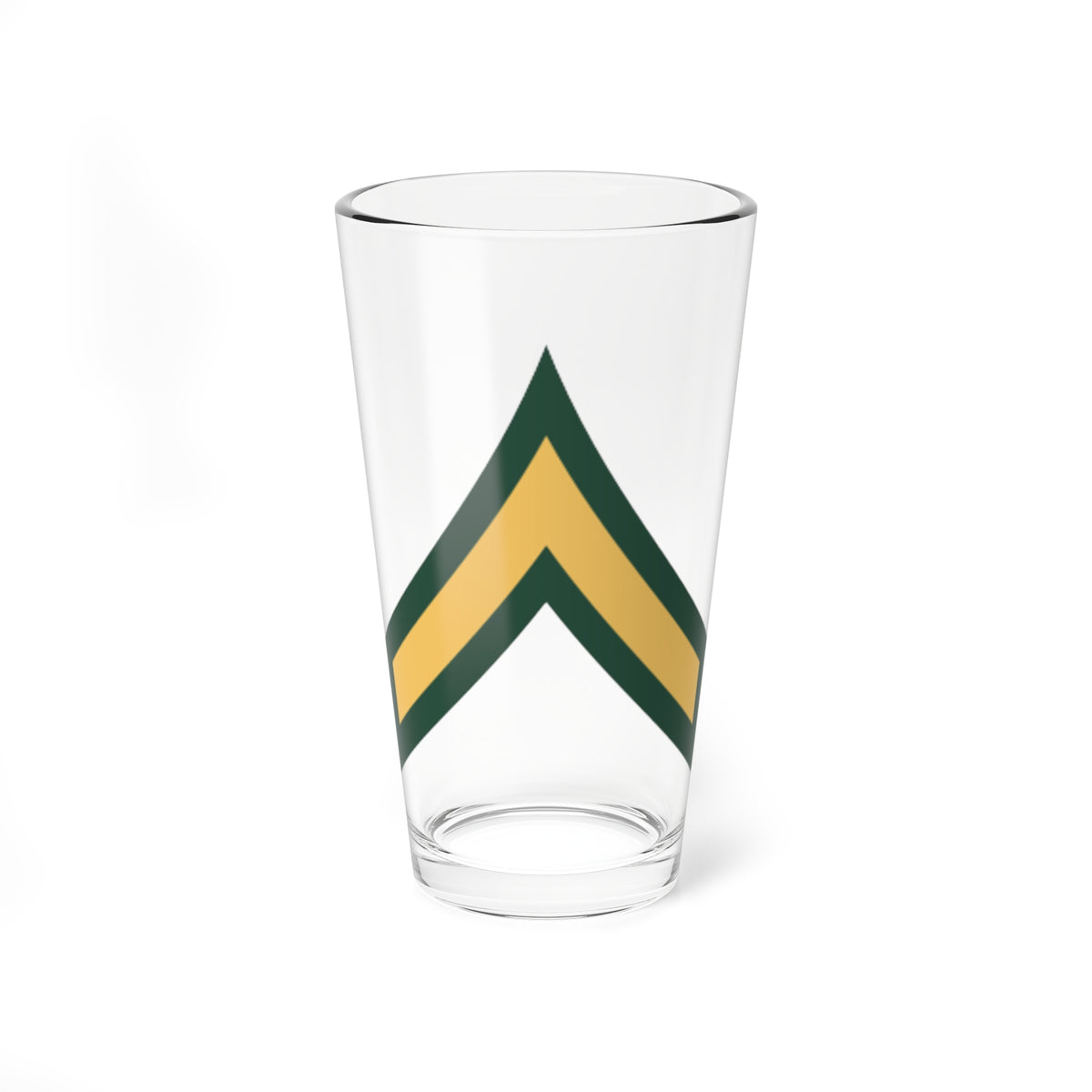 Army USA OR 02 2015 (United States) (Military Rank) Pint Glass 16oz