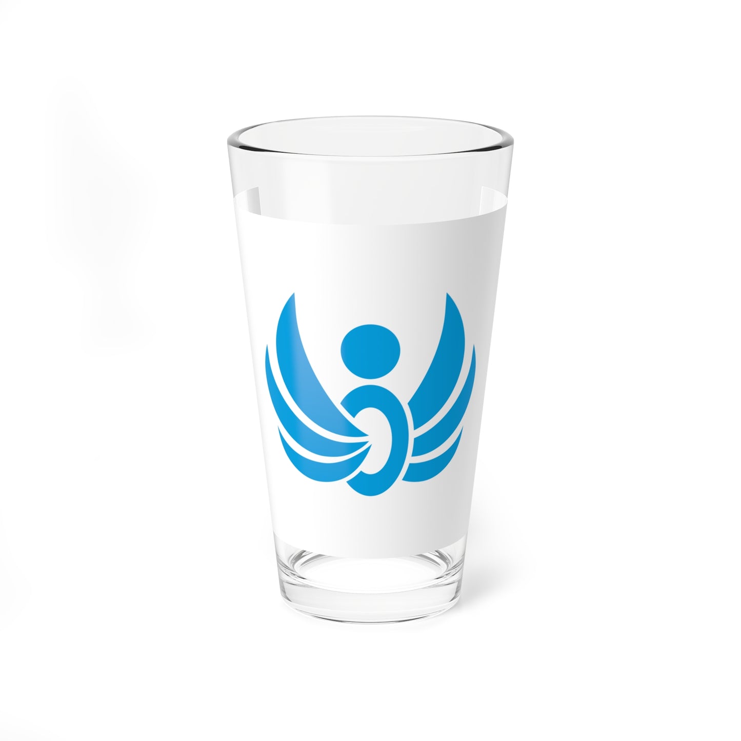 Flag of Ukiha Fukuoka (Japan) Pint Glass 16oz