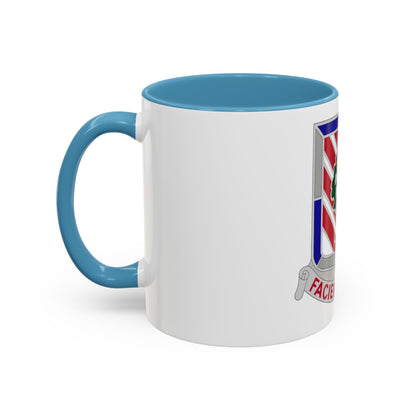 104 Engineer Battalion Obsolete Insignia (U.S. Army) Accent Coffee Mug