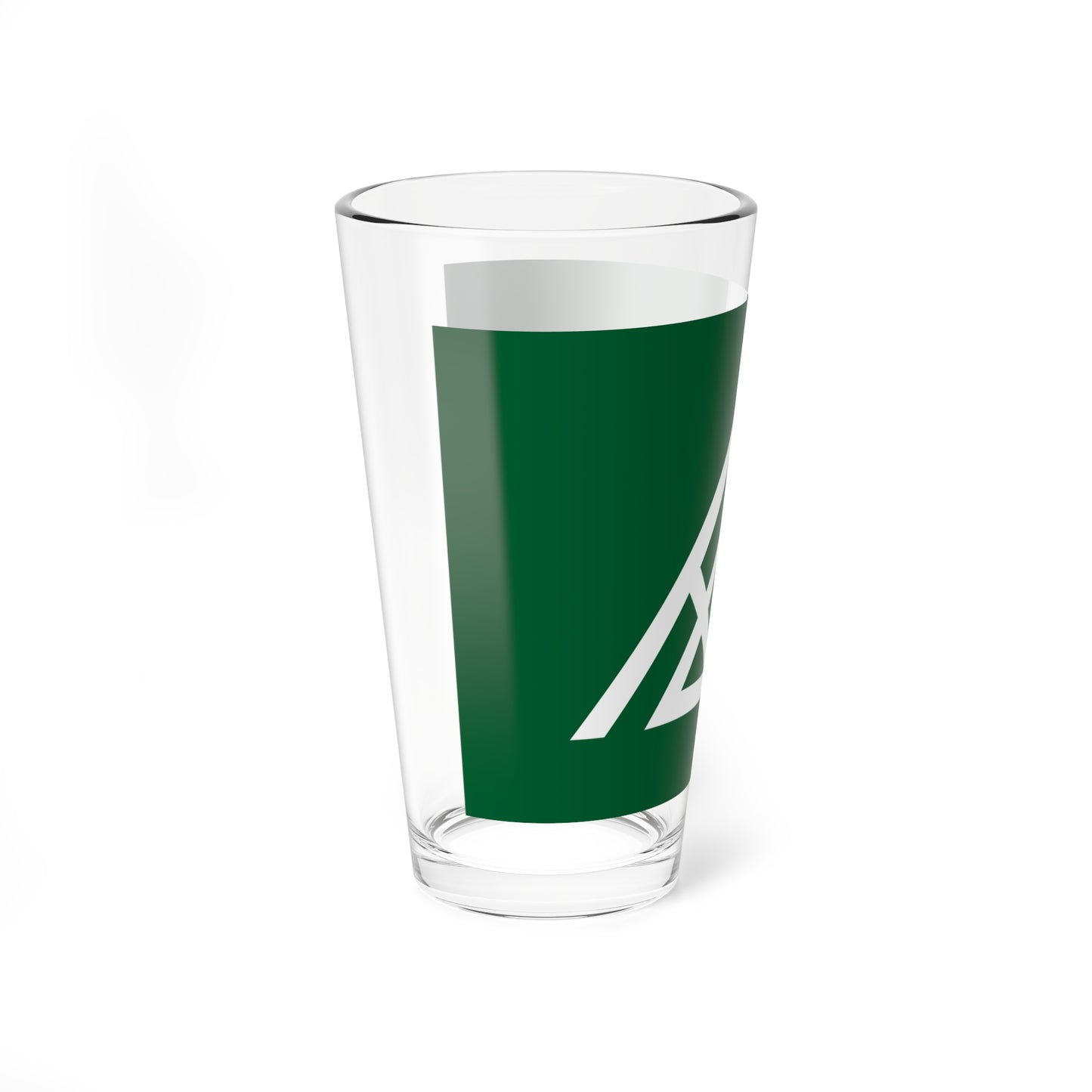 Flag of Nishiawakura Okayama (Japan) Pint Glass 16oz