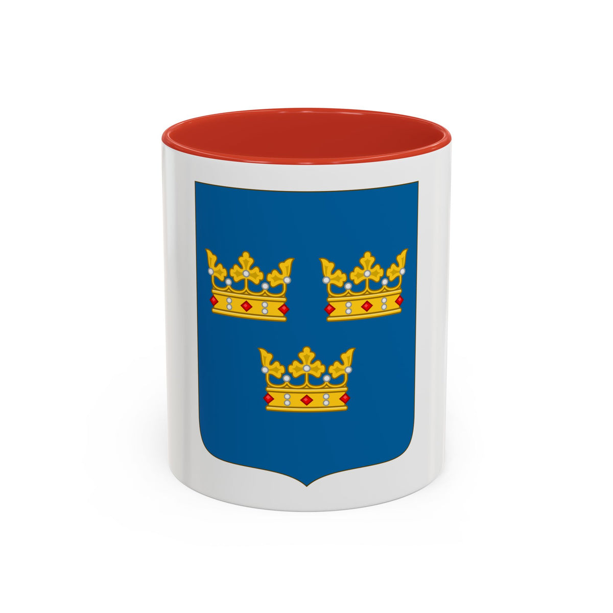Shield of arms of Sweden - Accent Coffee Mug