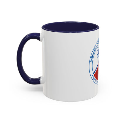 USCG Research And Development Center (U.S. Coast Guard) Accent Coffee Mug