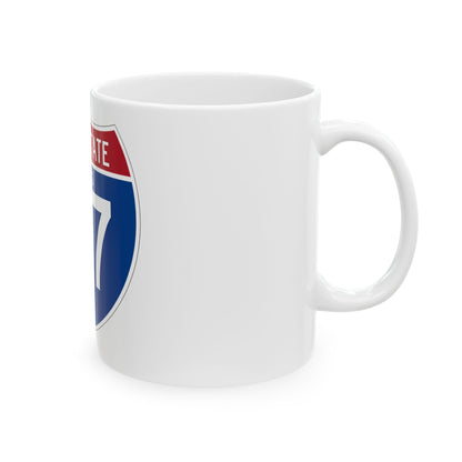 Interstate 27 (U.S. Highways) White Coffee Mug
