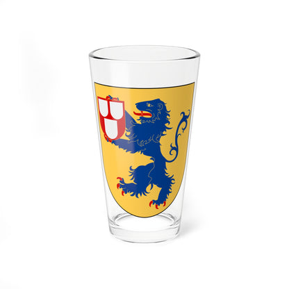 Heraldiska samfundet vapen (Sweden) (Coat of Arms) Pint Glass 16oz