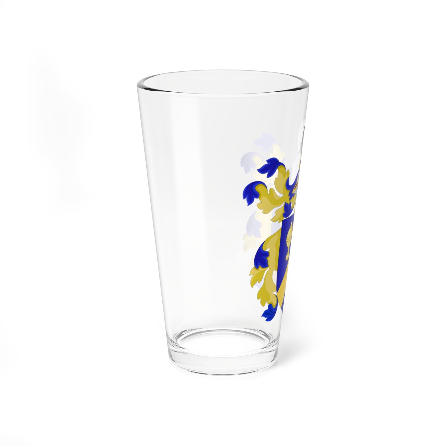 Coat of Arms of William Butler (United States) (Coat of Arms) Pint Glass 16oz