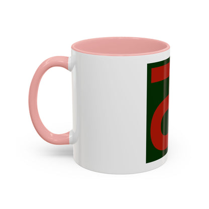 90th Infantry Division.patch (U.S. Army) Accent Coffee Mug