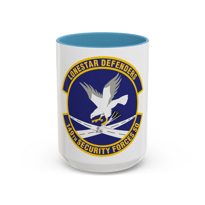 149th Security Forces Squadron (U.S. Air Force) Accent Coffee Mug
