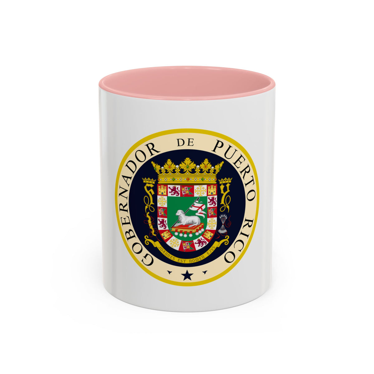 Seal of the Governor of Puerto Rico - Accent Coffee Mug