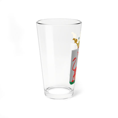 Ooststellingwerf wapen (Netherlands) (Coat of Arms) Pint Glass 16oz