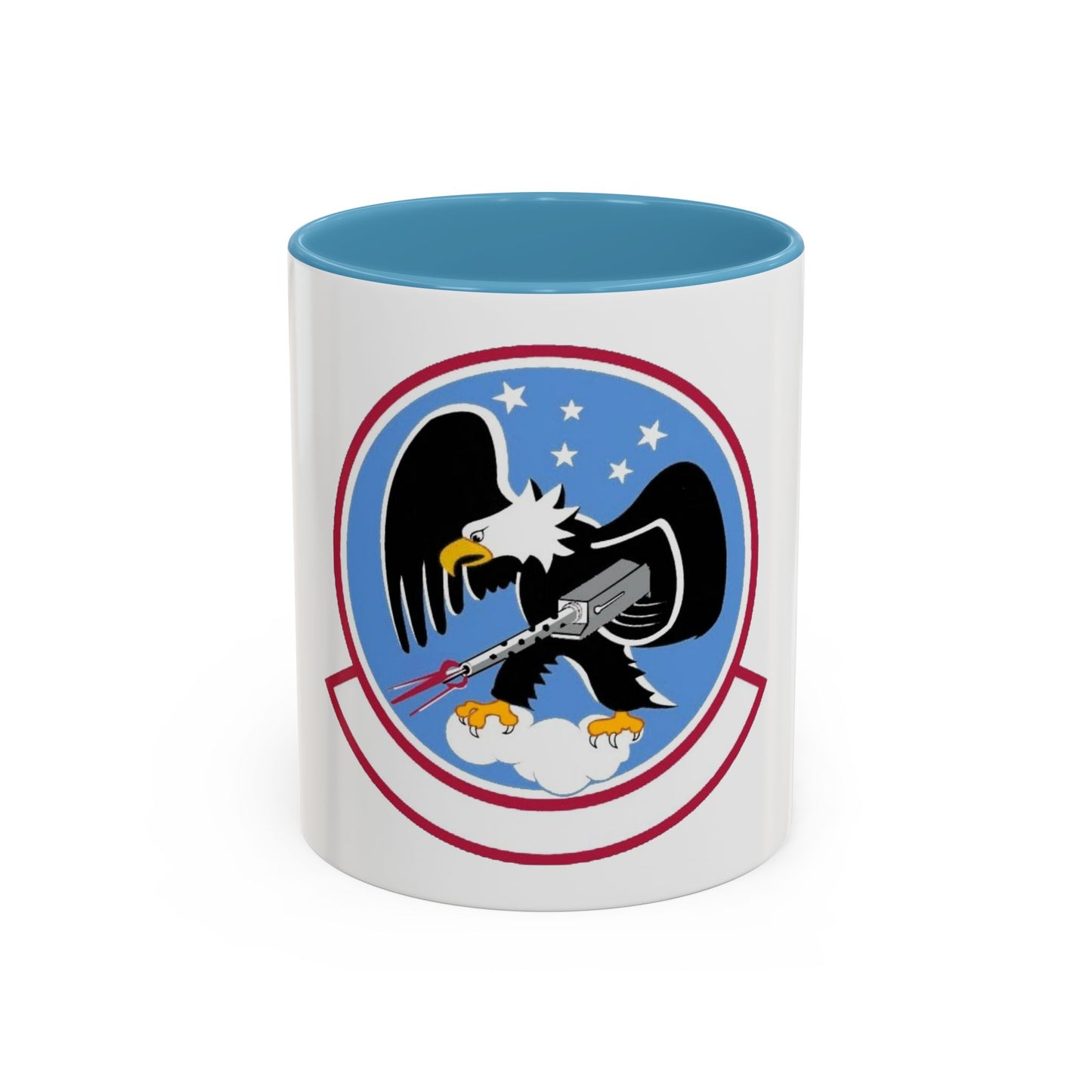 435 Fighter Training Squadron AETC (U.S. Air Force) Accent Coffee Mug