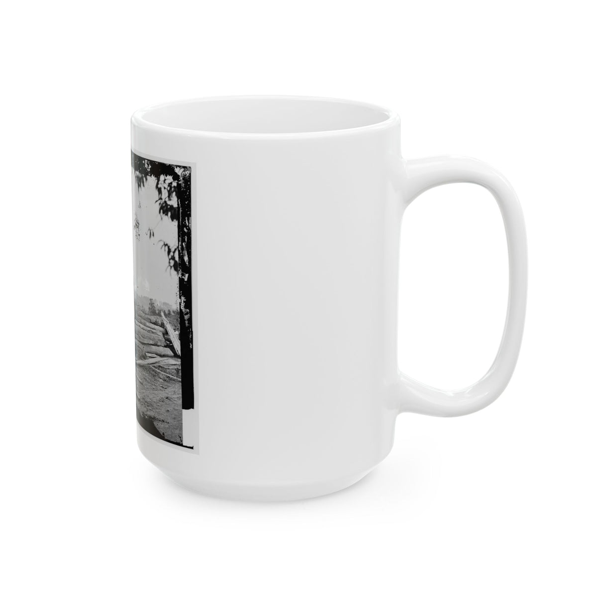 Gettysburg, Pa. Three Confederate Prisoners (U.S. Civil War) White Coffee Mug