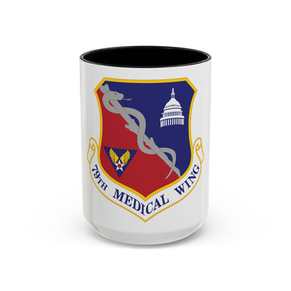 79th Medical Wing (U.S. Air Force) Accent Coffee Mug